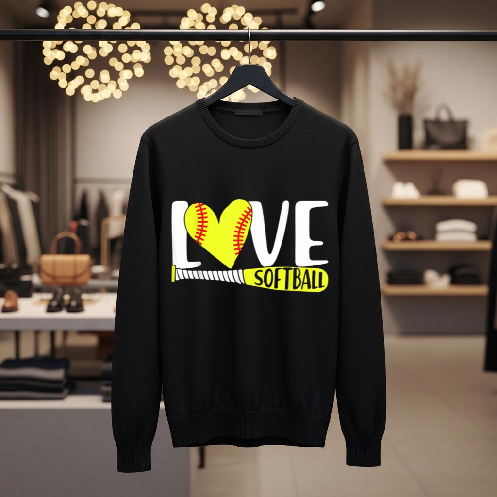 Funny Girls Softball Love Softball Cool Girls Softball