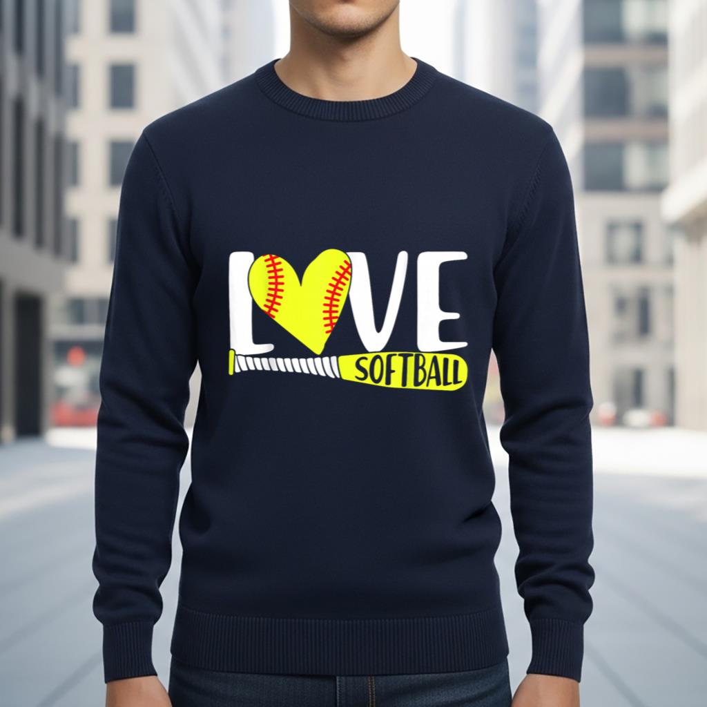 Funny Girls Softball Love Softball Cool Girls Softball - Image 6