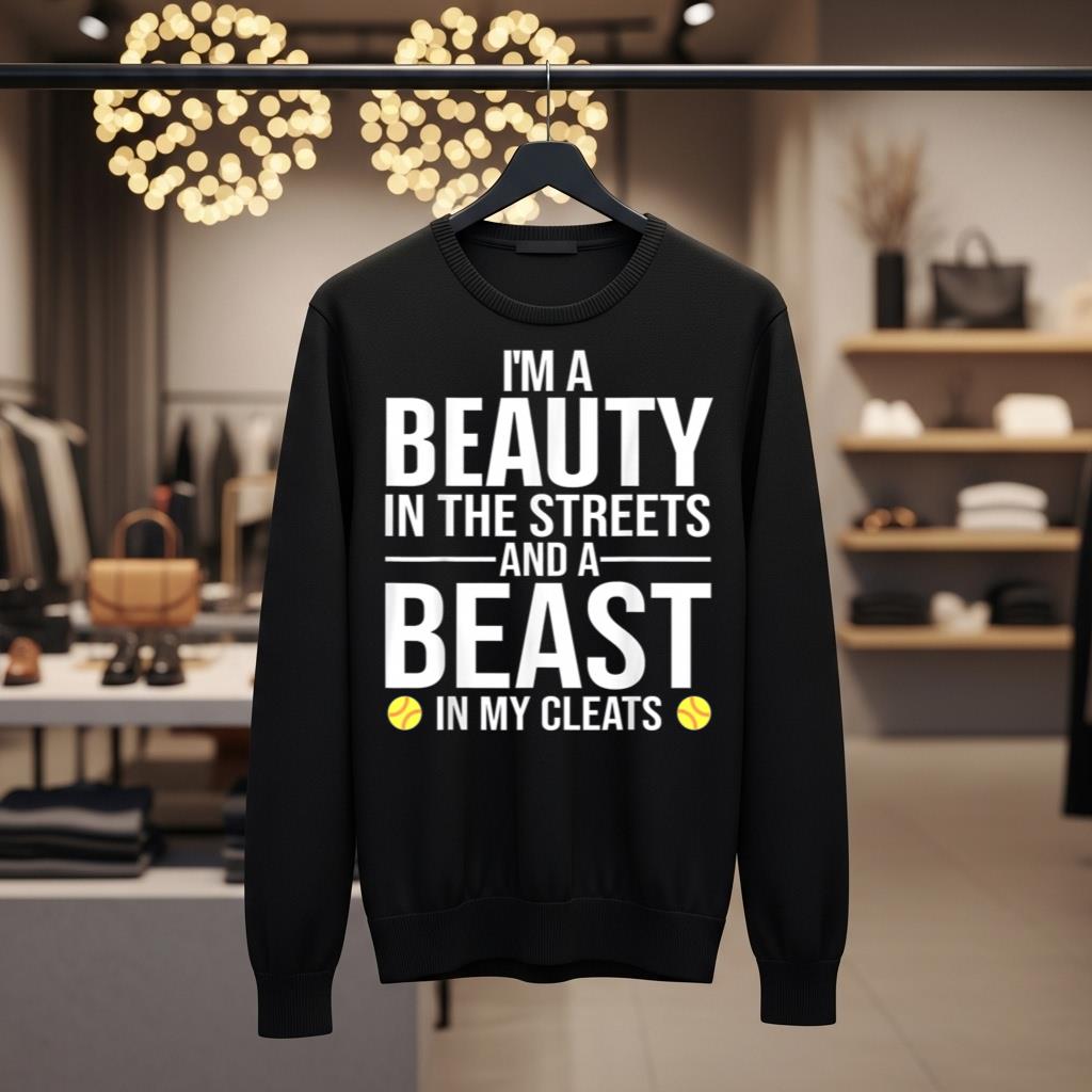 Funny Softball Design For Women Girls Softball Team Player