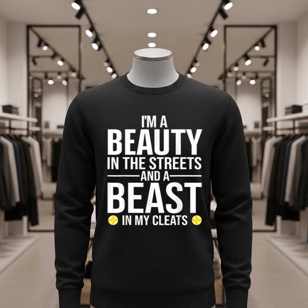 Funny Softball Design For Women Girls Softball Team Player - Image 2