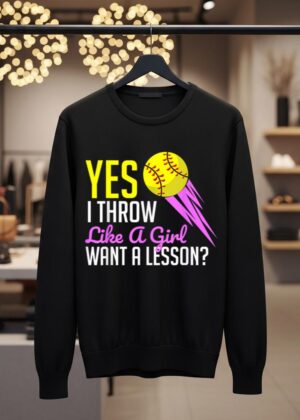 Funny Softball Game Player Sports Lover Gift For Women Girls