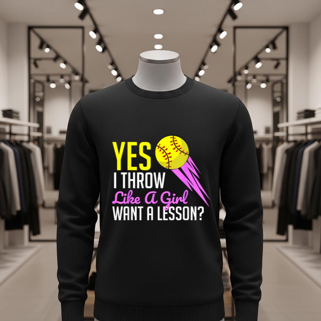 Funny Softball Game Player Sports Lover Gift For Women Girls - Image 2