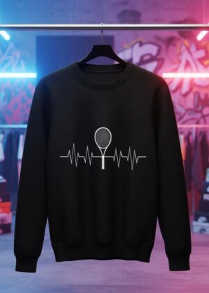 Funny Tennis Heartbeat Player Coach Raquet Men Women Gifts