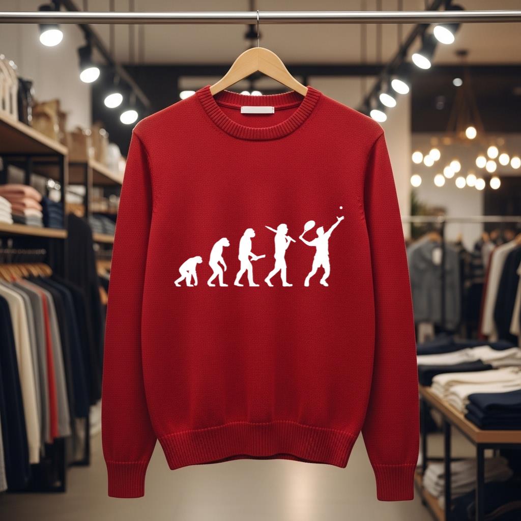 Funny Tennis Shirt   Evolution of a Tennis Star Gift T Shirt - Image 3