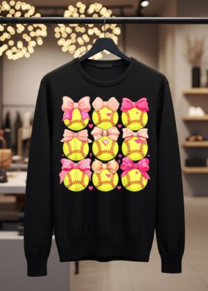 Girls Softball Shirt Pink Toddler Softball Tee