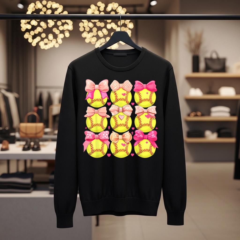 Girls Softball Shirt Pink Toddler Softball Tee