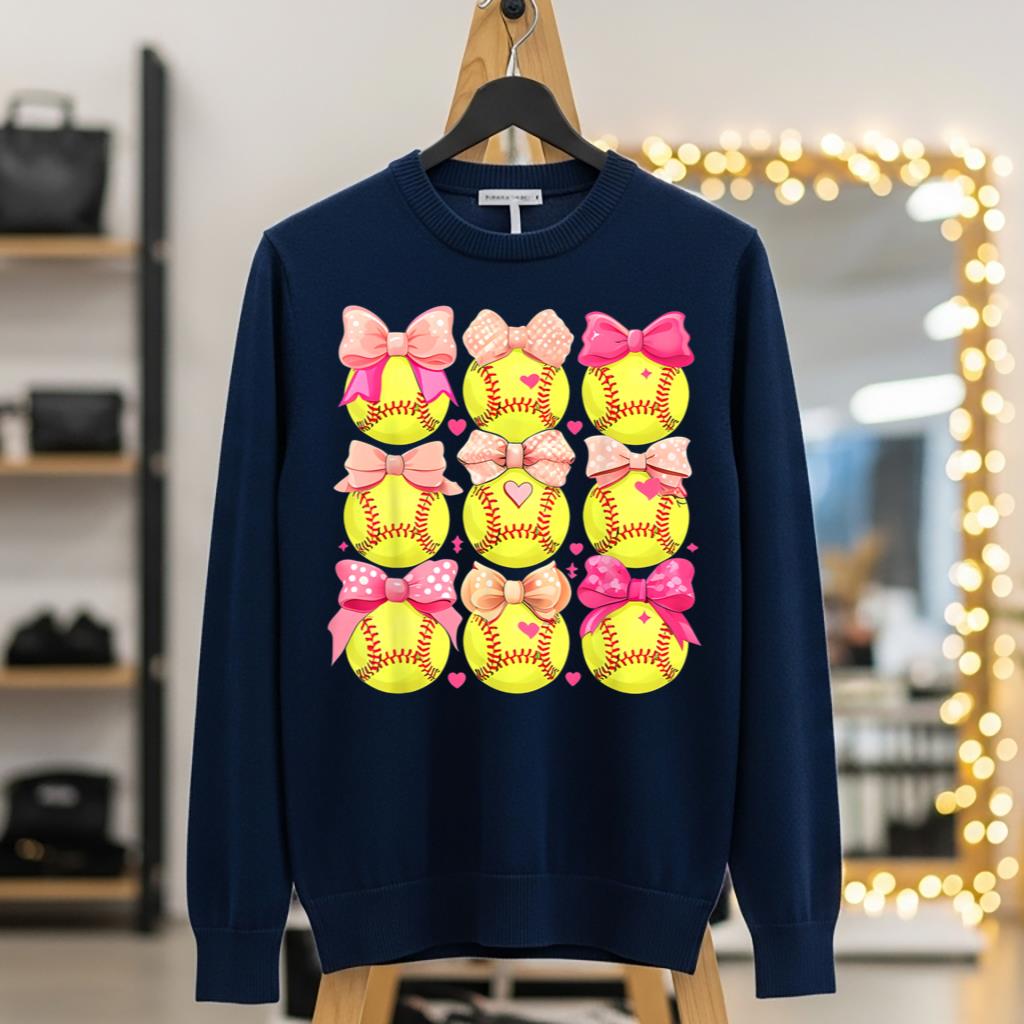 Girls Softball Shirt Pink Toddler Softball Tee - Image 5