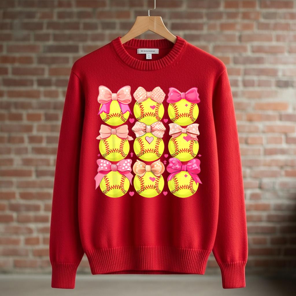 Girls Softball Shirt Pink Toddler Softball Tee - Image 3