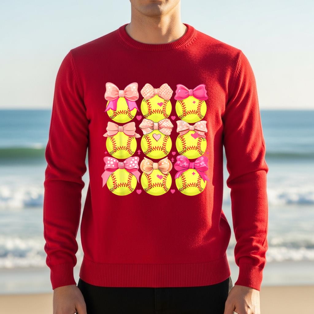 Girls Softball Shirt Pink Toddler Softball Tee - Image 4