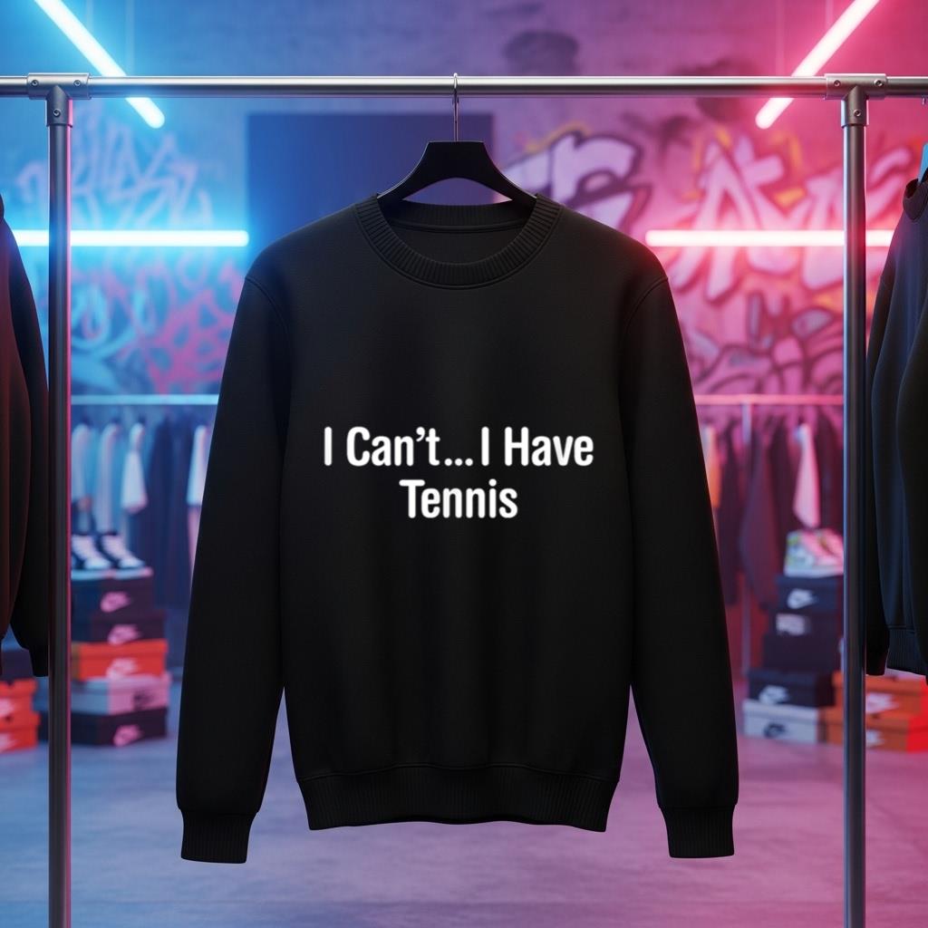 I Can't I Have Tennis Funny Tennis