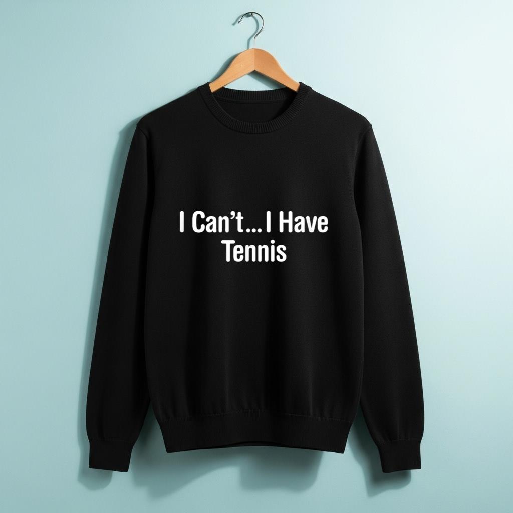 I Can't I Have Tennis Funny Tennis - Image 2