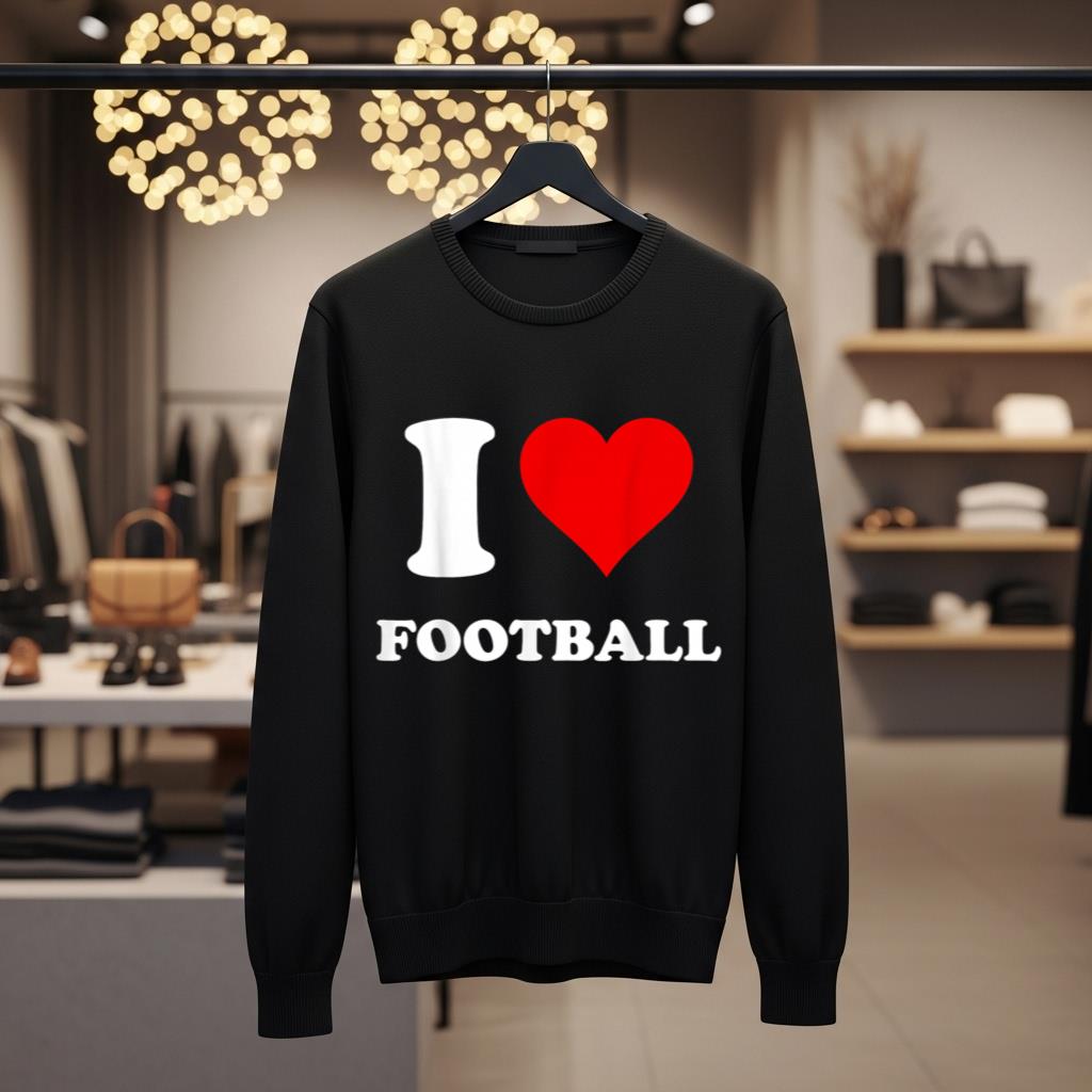 I Heart Football I Love Football