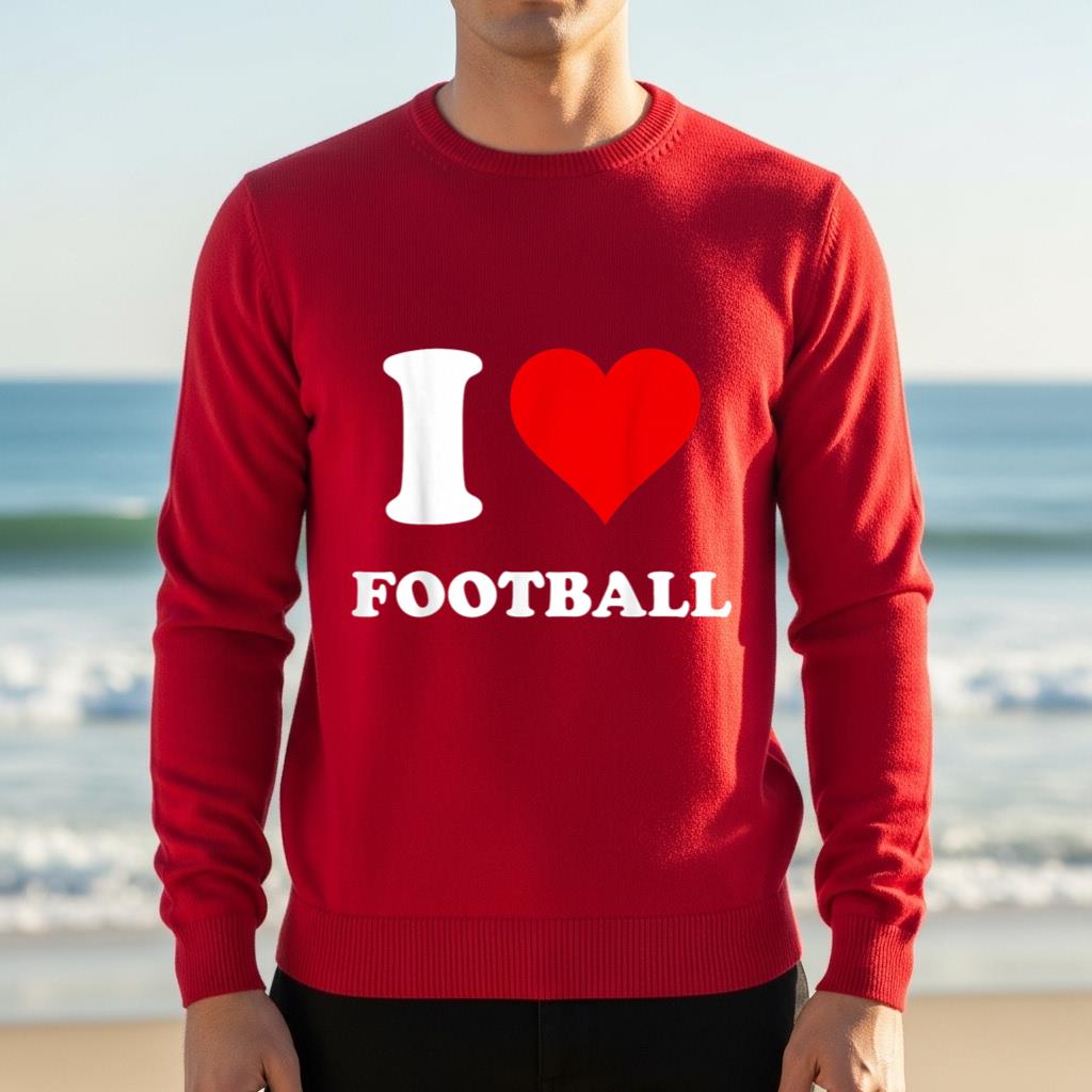 I Heart Football I Love Football - Image 4