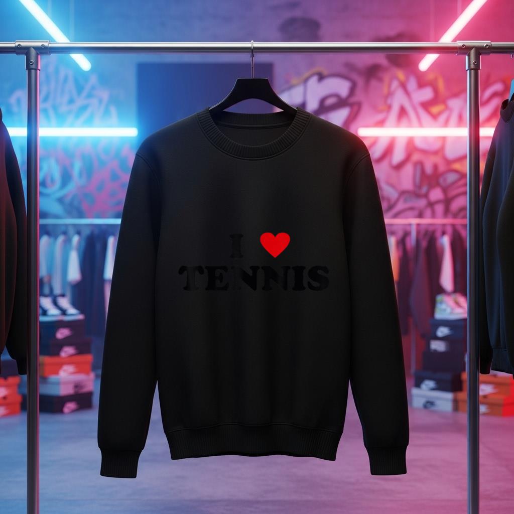 I Heart Tennis player   I Love Tennis