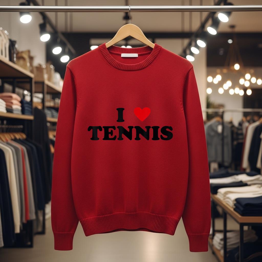 I Heart Tennis player   I Love Tennis - Image 3