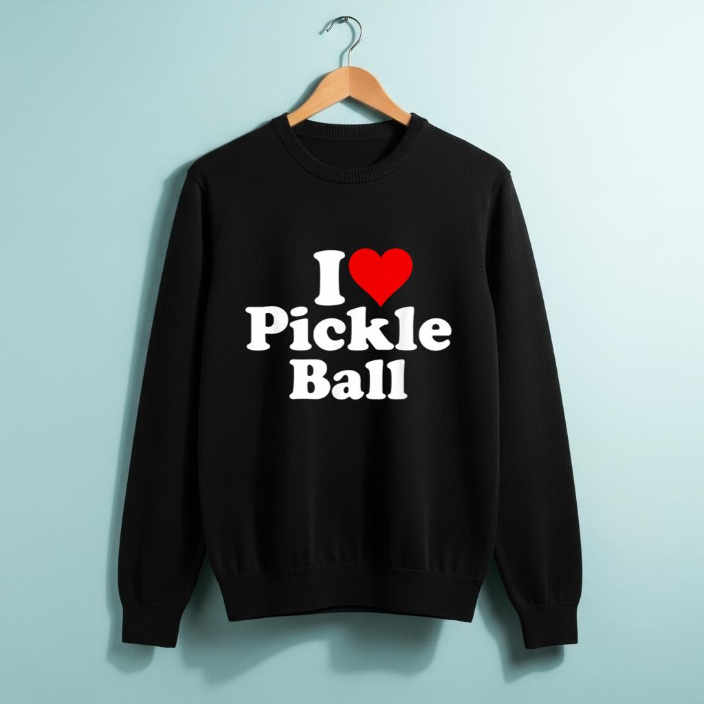 I LOVE HEART PICKLE BALL PICKLEBALL - Image 2