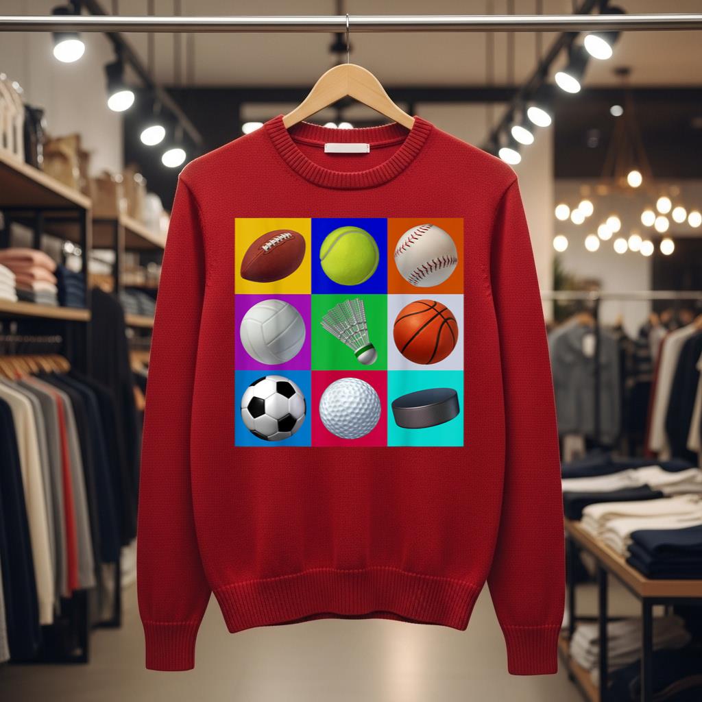 I LOVE SPORTS T SHIRT - Image 3