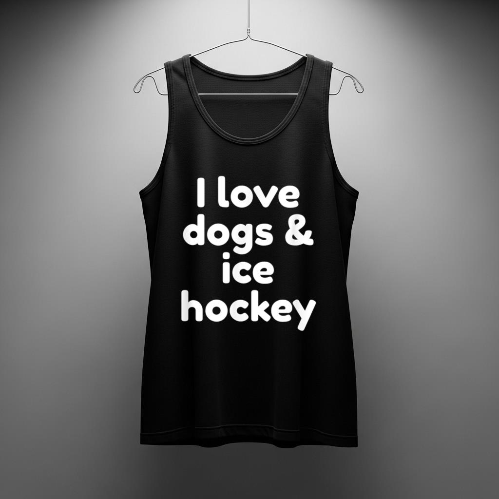 I Love Dogs And Ice Hockey - Image 2