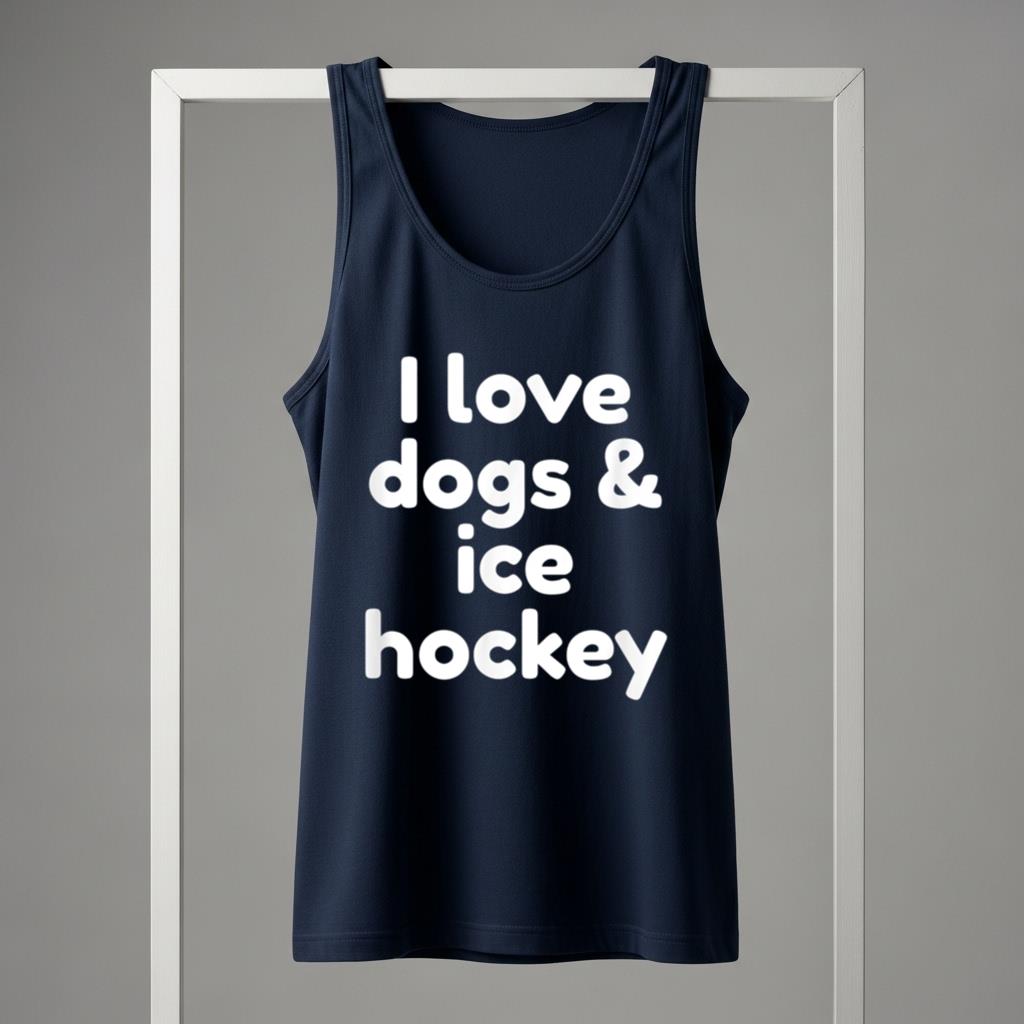 I Love Dogs And Ice Hockey - Image 5