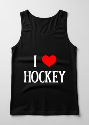 I Love Hockey I Heart Hockey Funny Ice Hockey Lover