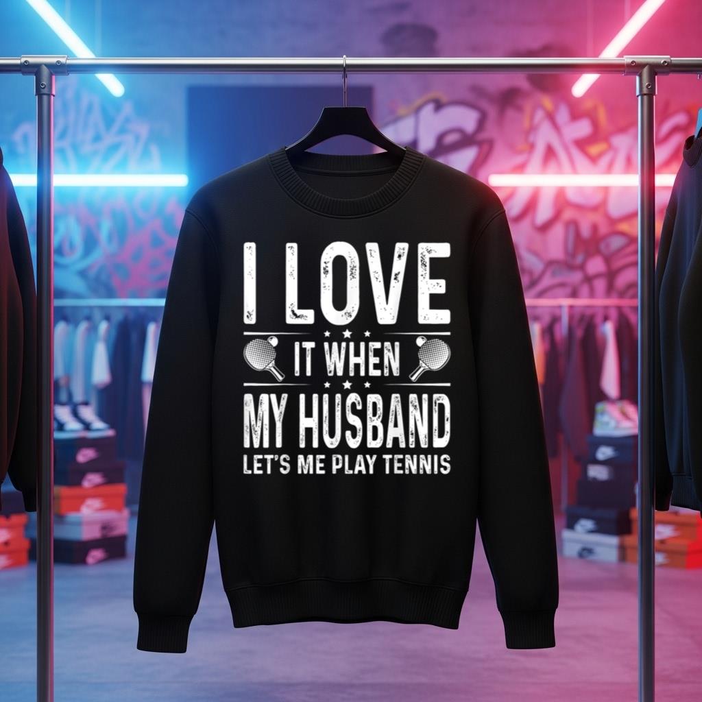 I Love It When My Husband Wife Play Tennis Lover Girls