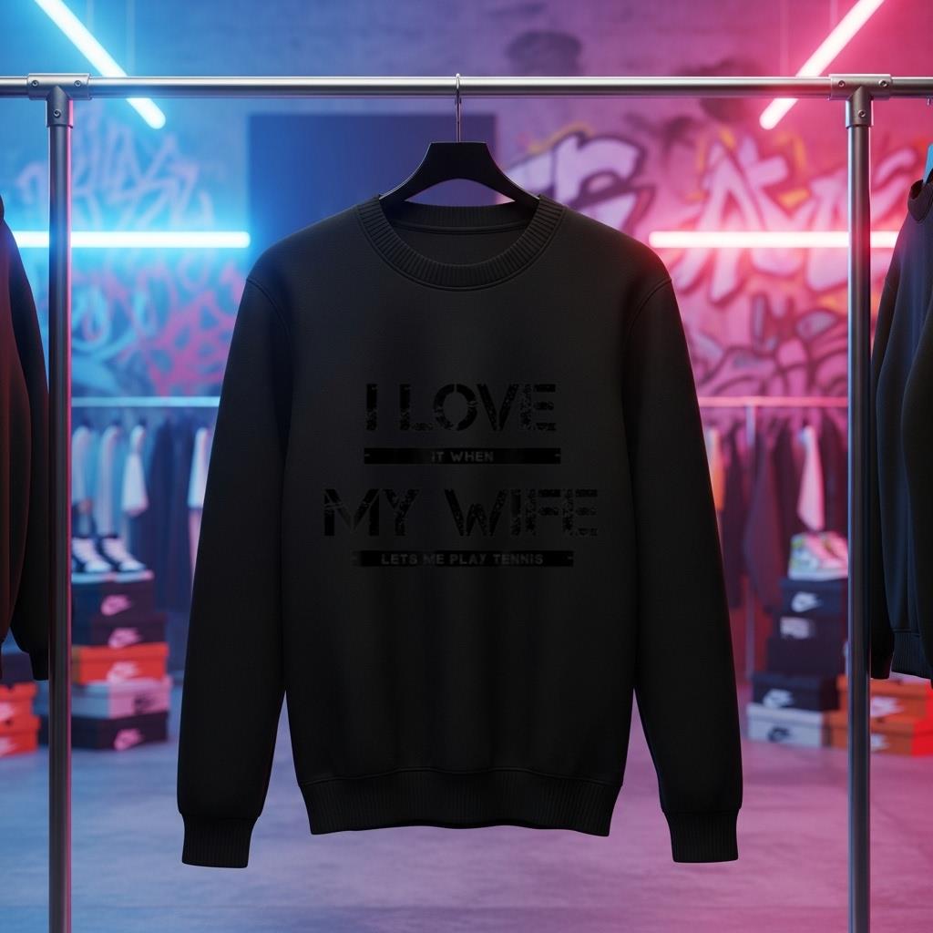 I Love It When My Wife Lets Me Play Tennis 1