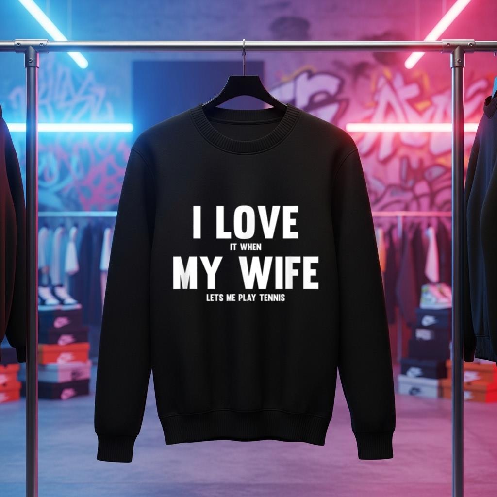 I Love It When My Wife Lets Me Play Tennis