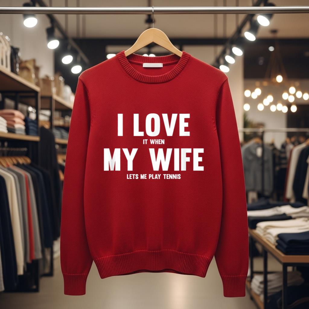 I Love It When My Wife Lets Me Play Tennis - Image 3