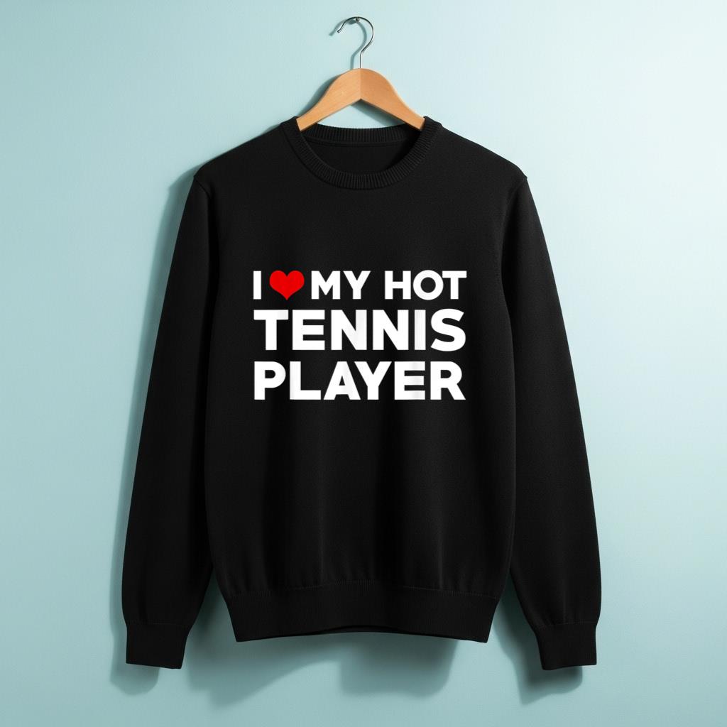 I Love My Hot Ping Pong Player Husband Wife Boyfriend - Image 2