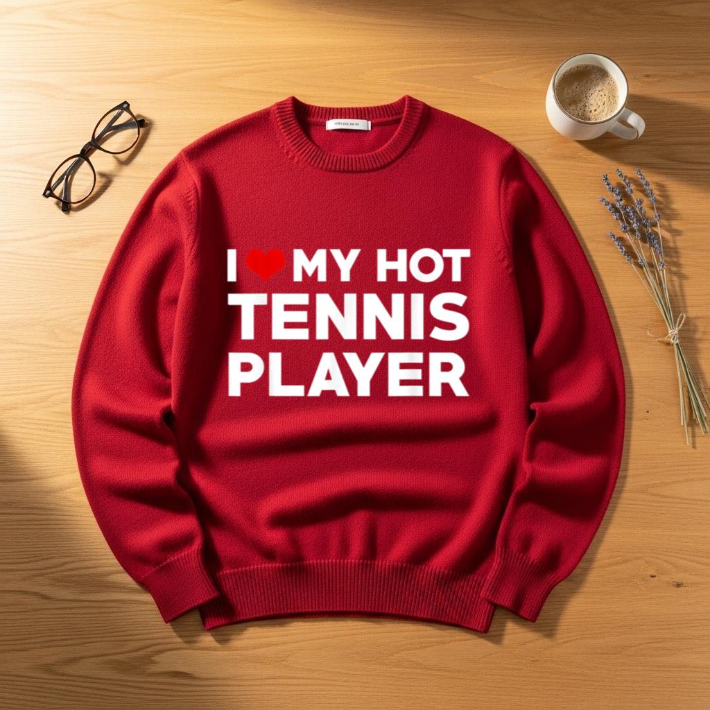 I Love My Hot Ping Pong Player Husband Wife Boyfriend - Image 4