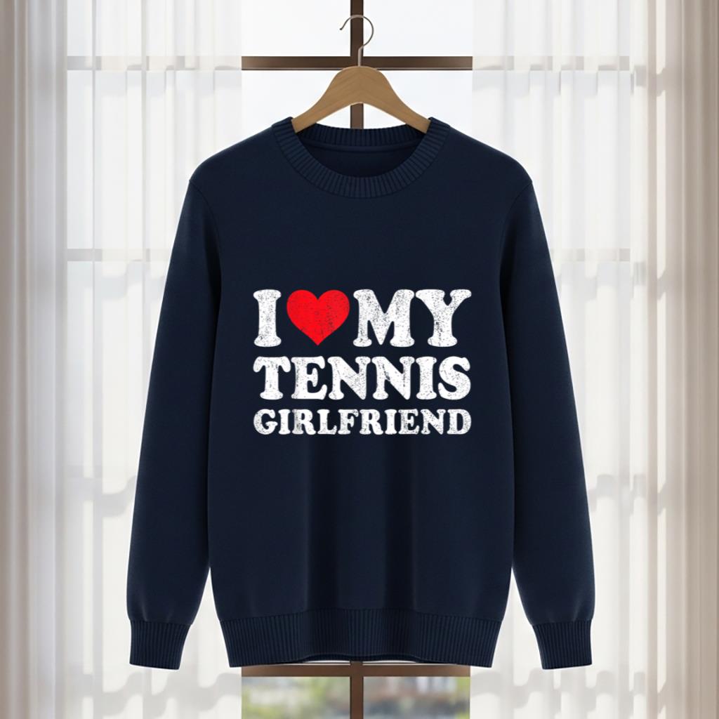 I Love My Tennis Girlfriend Funny Boyfriend Valentines - Image 5