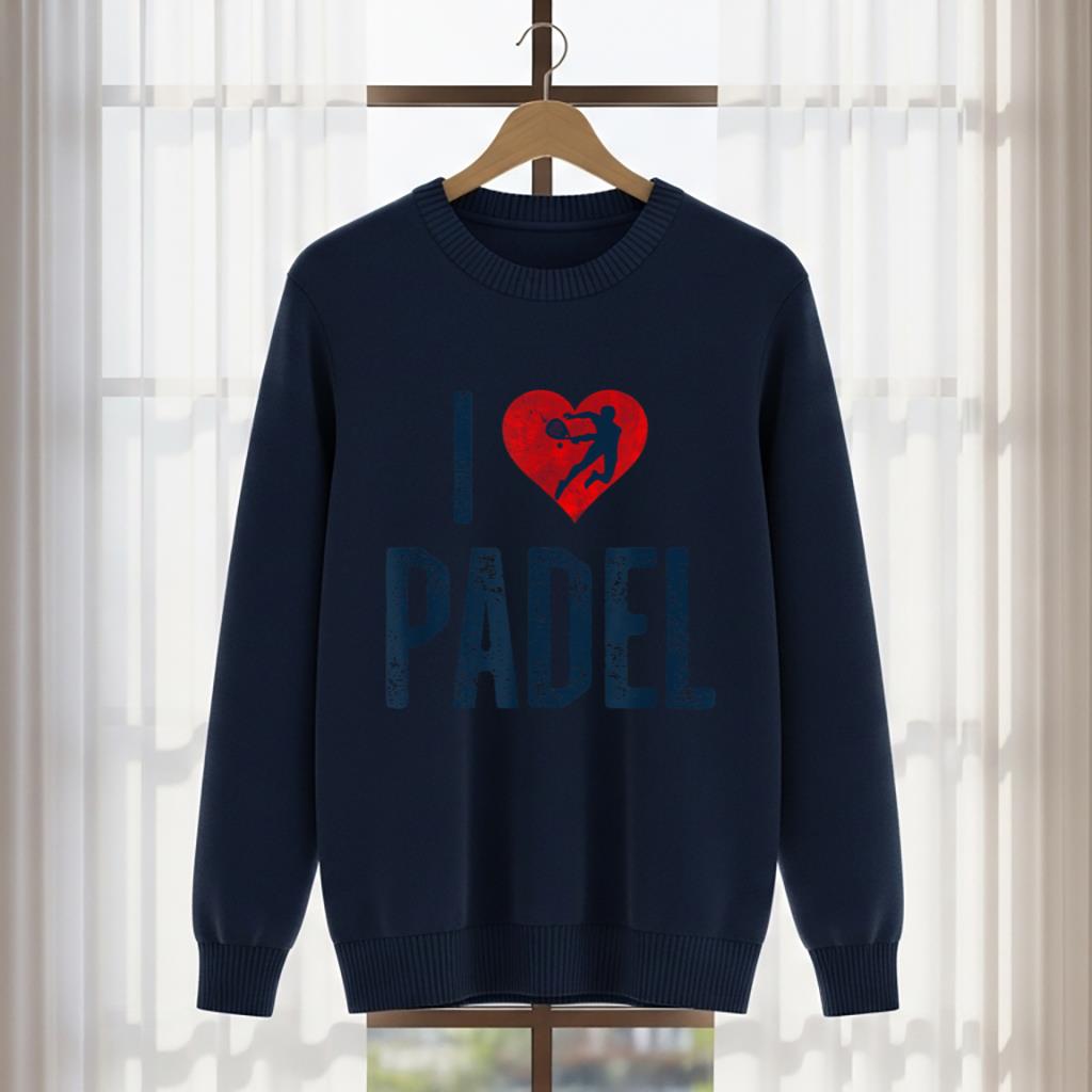 I Love Padel Saint Valentine Paddle Tennis Player - Image 5