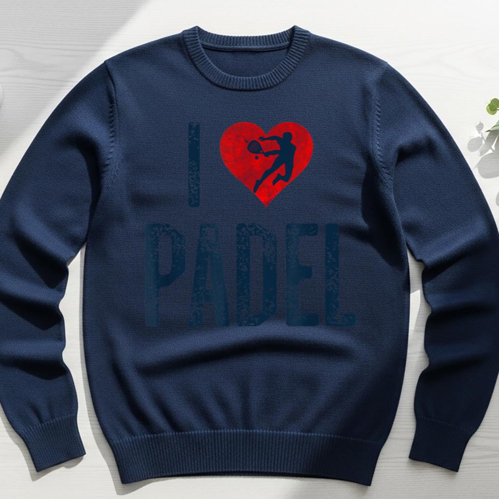 I Love Padel Saint Valentine Paddle Tennis Player - Image 6