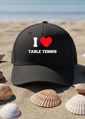 I Love Table Tennis Cap
