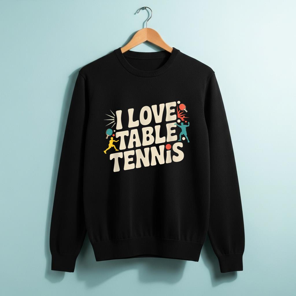 I Love Table Tennis Fun Ping Pong Passion - Image 2