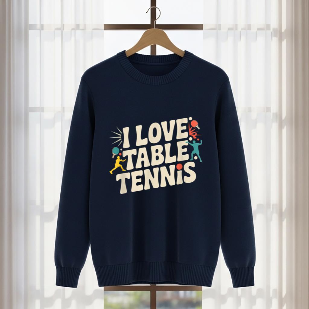 I Love Table Tennis Fun Ping Pong Passion - Image 5
