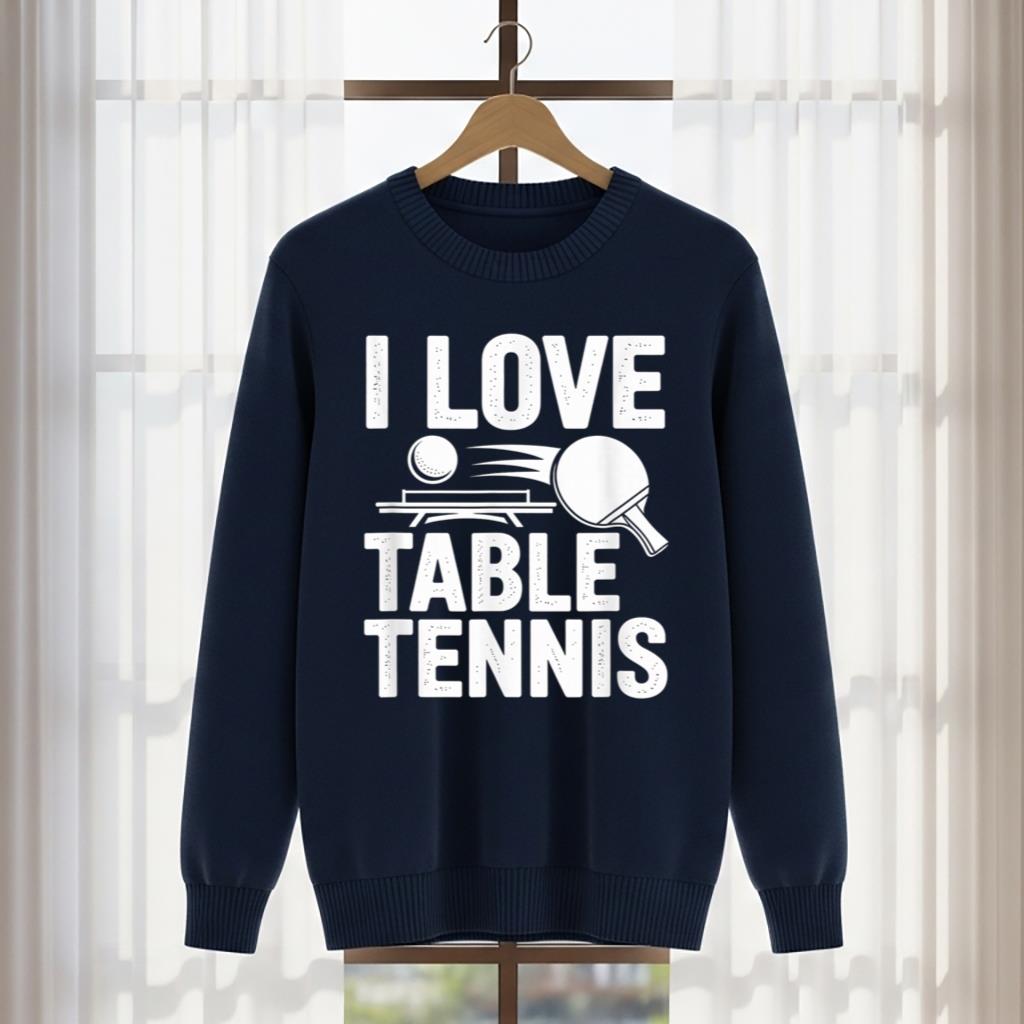 I Love Table Tennis Ping Pong Passion - Image 5