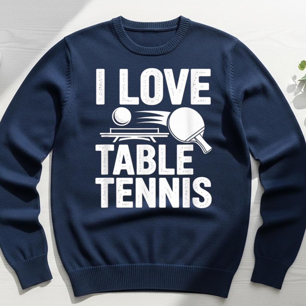 I Love Table Tennis Ping Pong Passion - Image 6