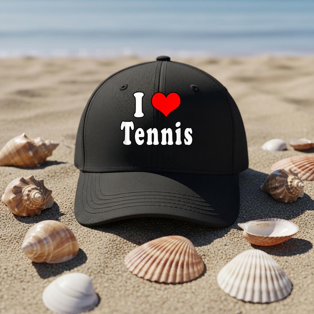 I Love Tennis 5 Cap