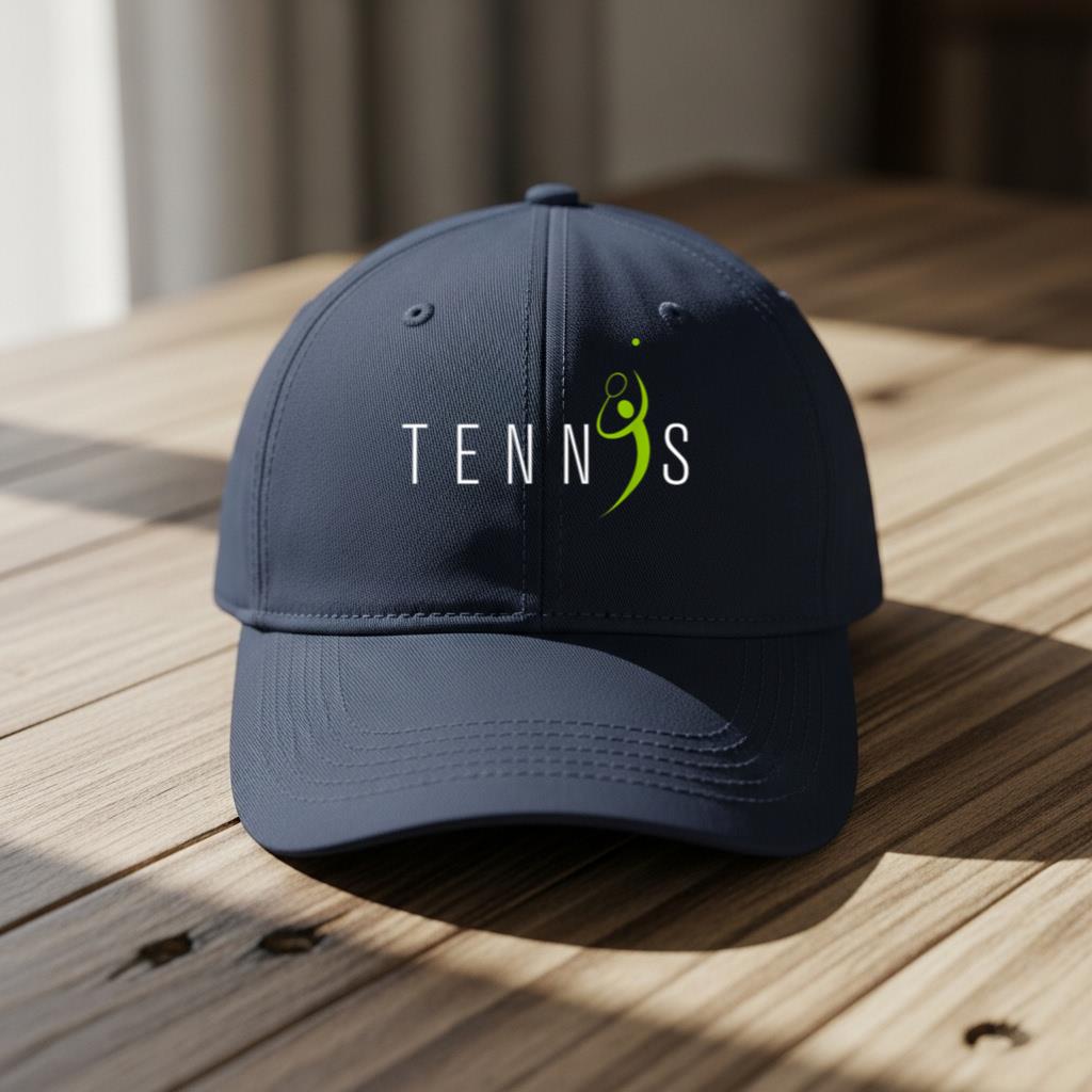 I Love Tennis Cool Sports Gift Cap - Image 5