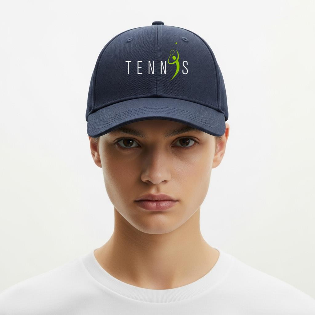 I Love Tennis Cool Sports Gift Cap - Image 6