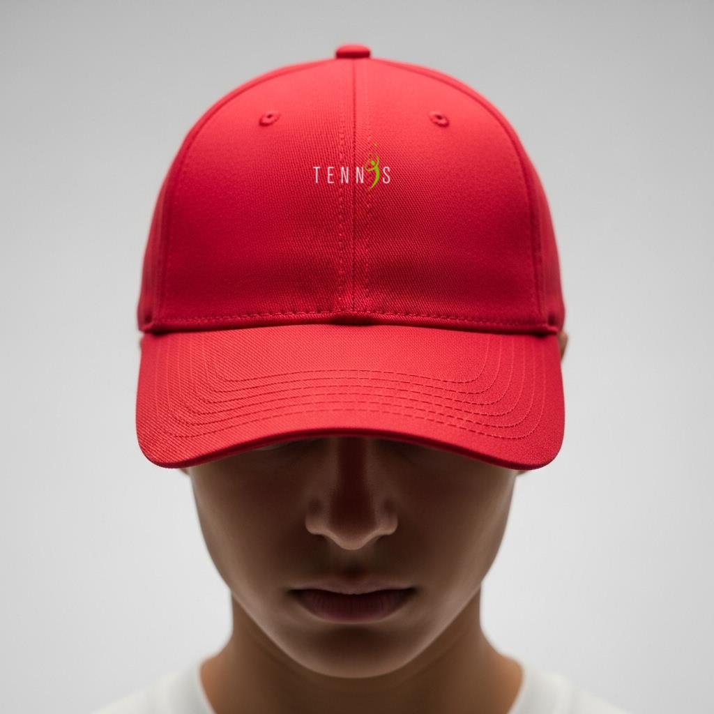 I Love Tennis Cool Sports Gift Long Sleeve Cap - Image 4