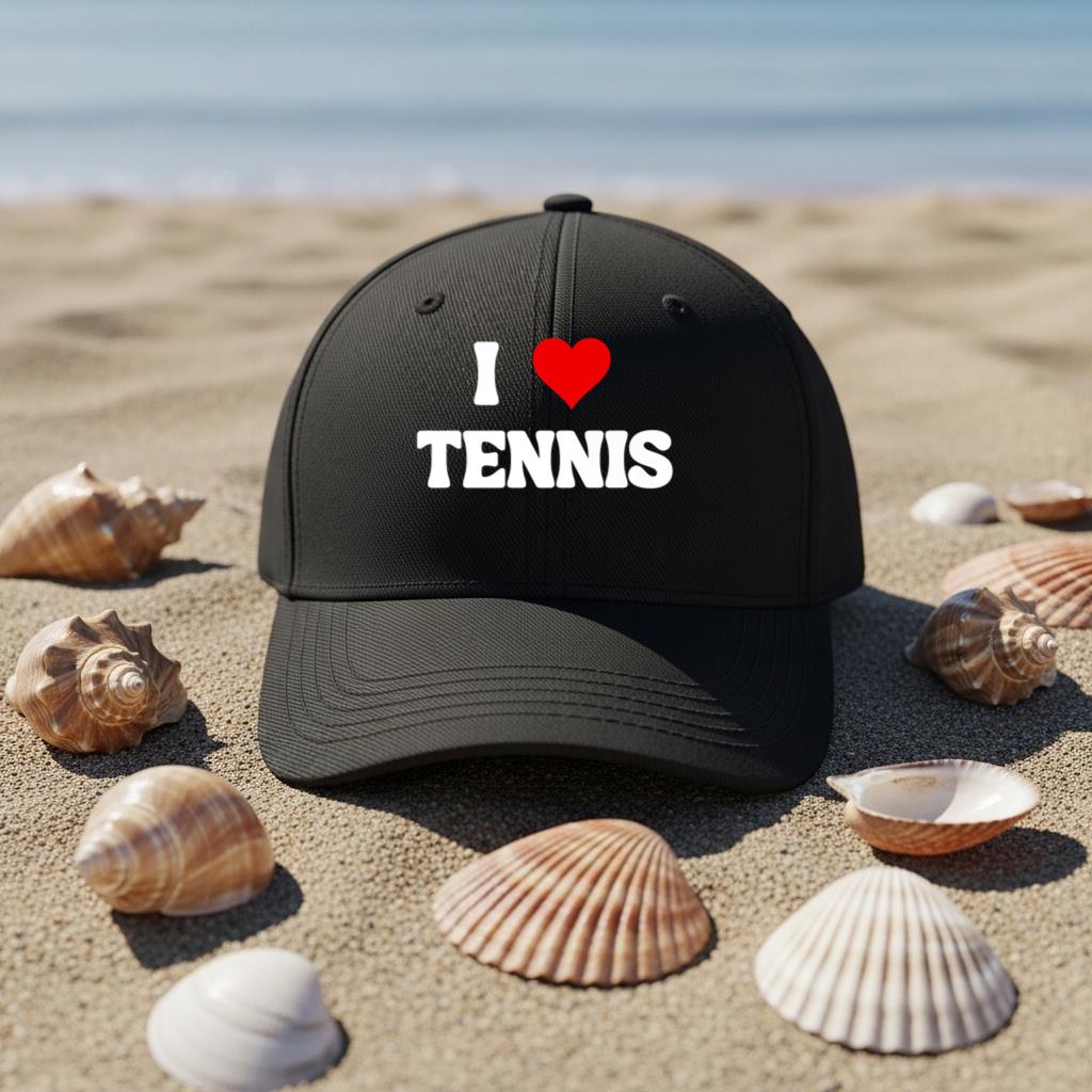 I Love Tennis Premium Cap