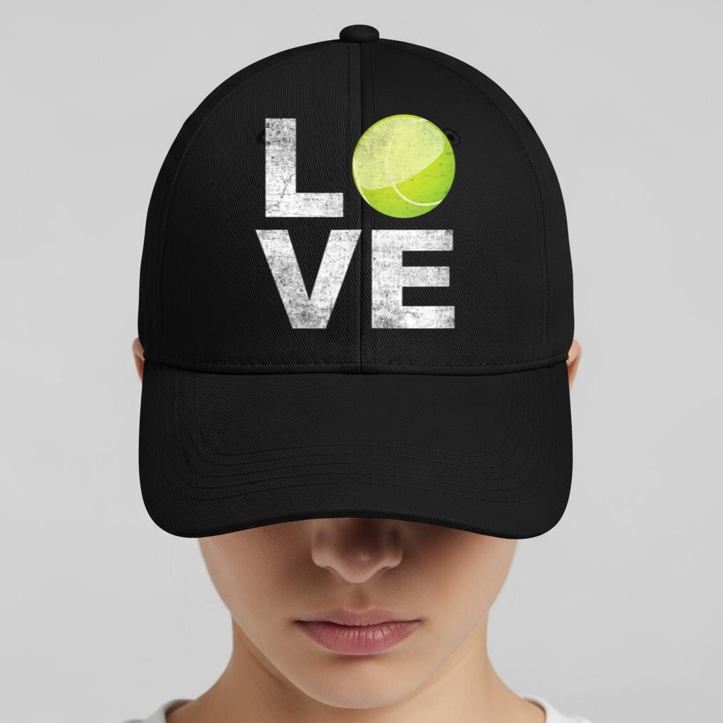 I Love Tennis Cap - Image 2
