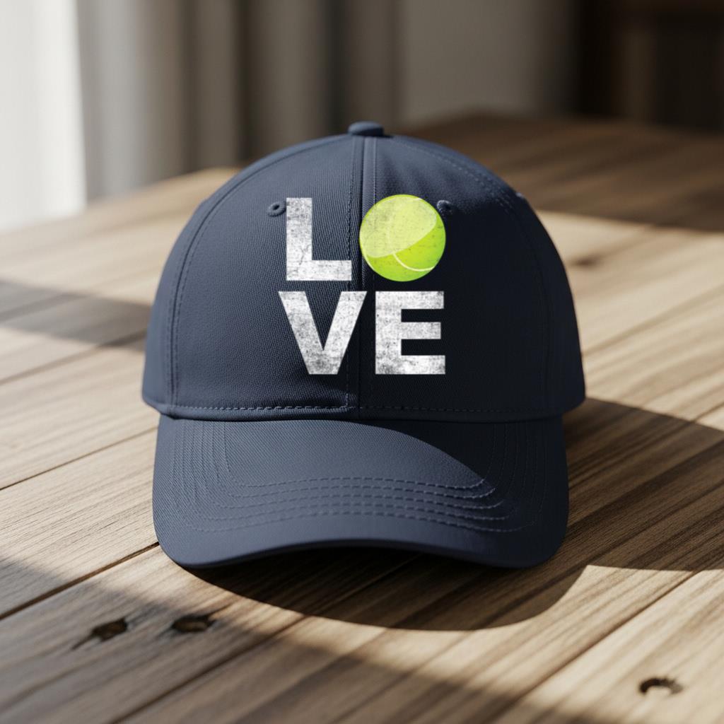 I Love Tennis Cap - Image 5