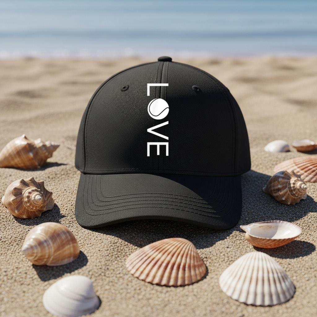 I Love Tennis Cool Tennis  Cap