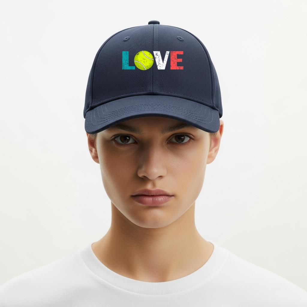 I Love Tennis   Ball Player Cool Tennis Girl Boy Cap - Image 6