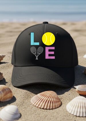 I Love Tennis   Tennis Player Cap