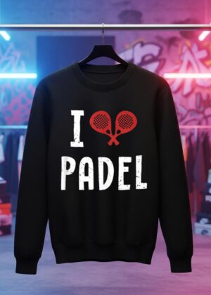 I love Padel Paddleball Padel Tennis Platform Tennis Padel T Shirt for Men Women Girls Kids