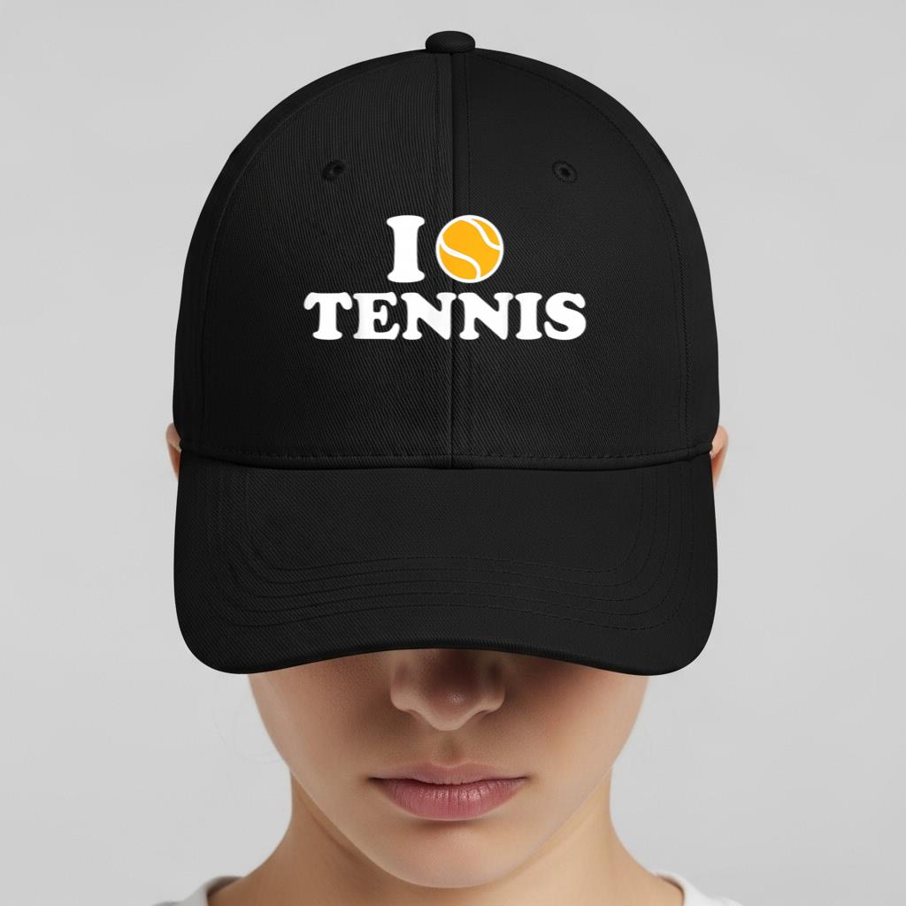 I love Tennis 2 Cap - Image 2